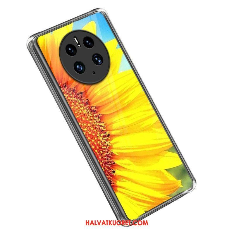 Kuori Huawei Mate 50 Pro Auringonkukat