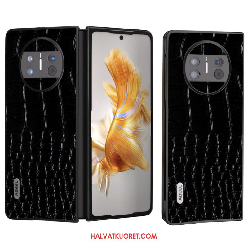 Kuori Huawei Mate X3 Aito Krokotiilityylinen Abeel