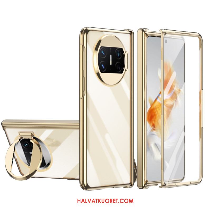 Kuori Huawei Mate X3 Renkaan Ja Näytönsuojan Kanssa