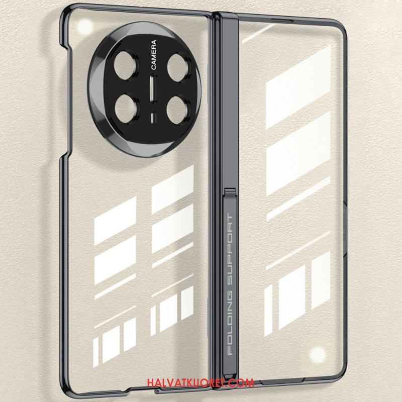 Kuori Huawei Mate X6 Läpinäkyvä Saranalla Ja Karkaistulla Lasilla