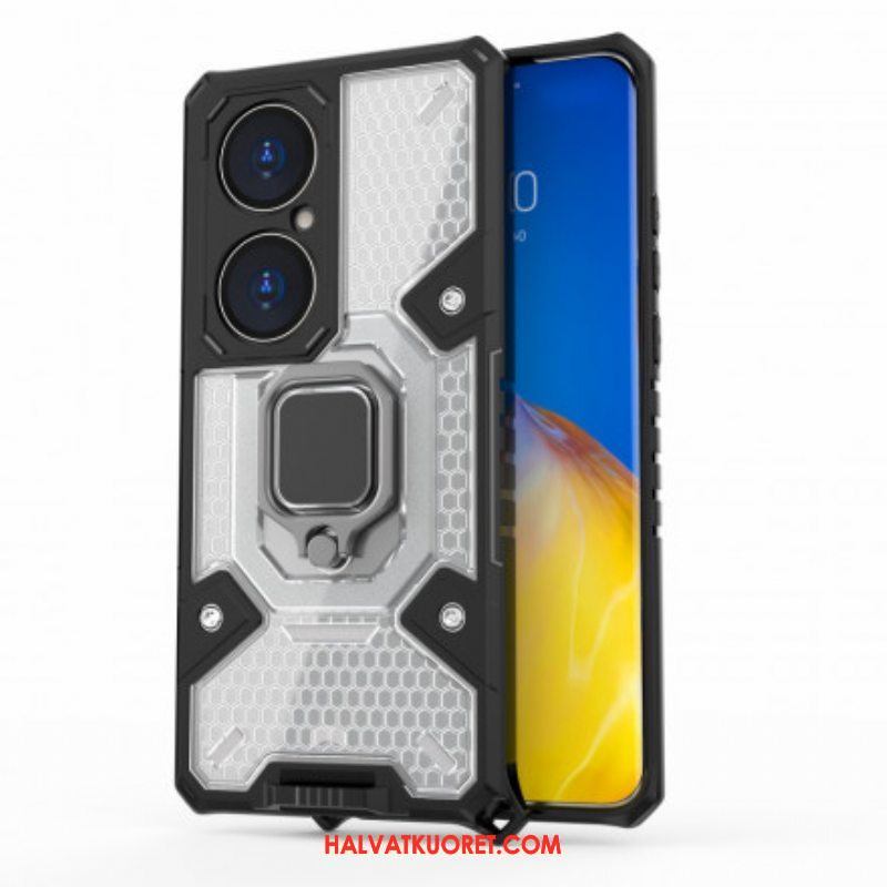 Kuori Huawei P50 Pro Honeycomb Resistant Hybrid