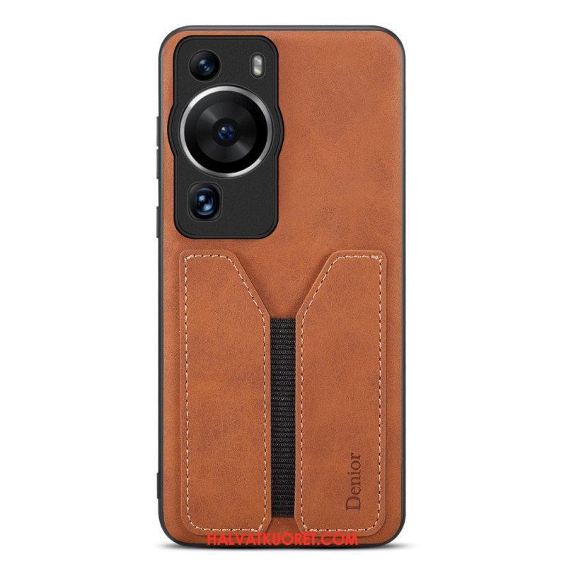 Kuori Huawei P60 Pro Denior Elastinen Korttikotelo