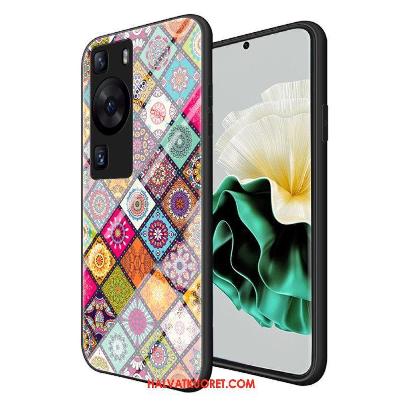 Kuori Huawei P60 Pro Patchwork