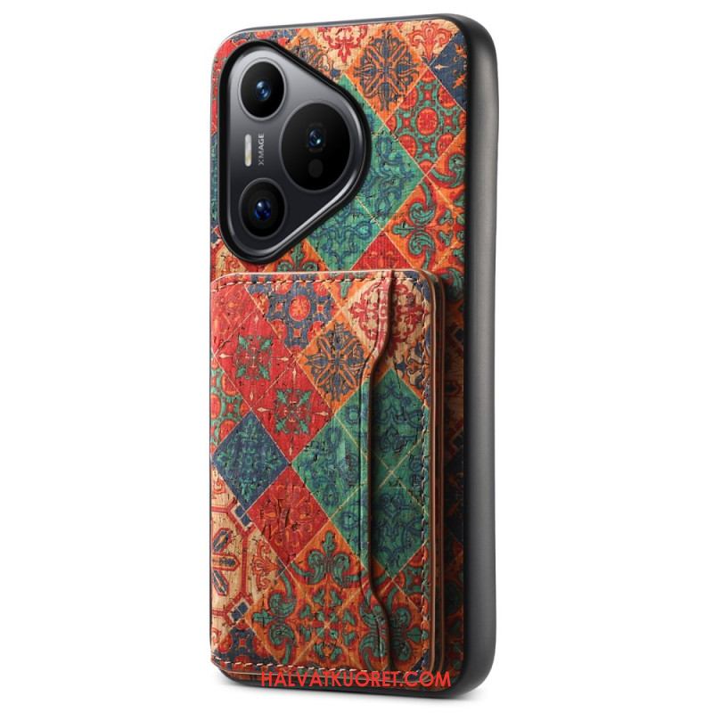 Kuori Huawei Pura 70 Kukkakorttikotelo