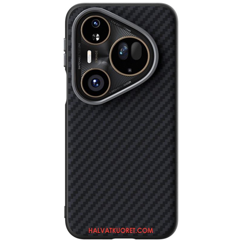Kuori Huawei Pura 80 Ultra Magsafe Carbon Fiber Abeel Suojakuori