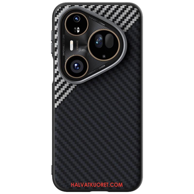 Kuori Huawei Pura 80 Ultra Magsafe Carbon Fiber Abeel Suojakuori