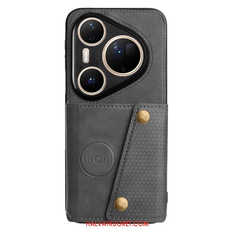 Kuori Huawei Pura 80 Ultra Nahkaefektikorttikotelo Suojakuori