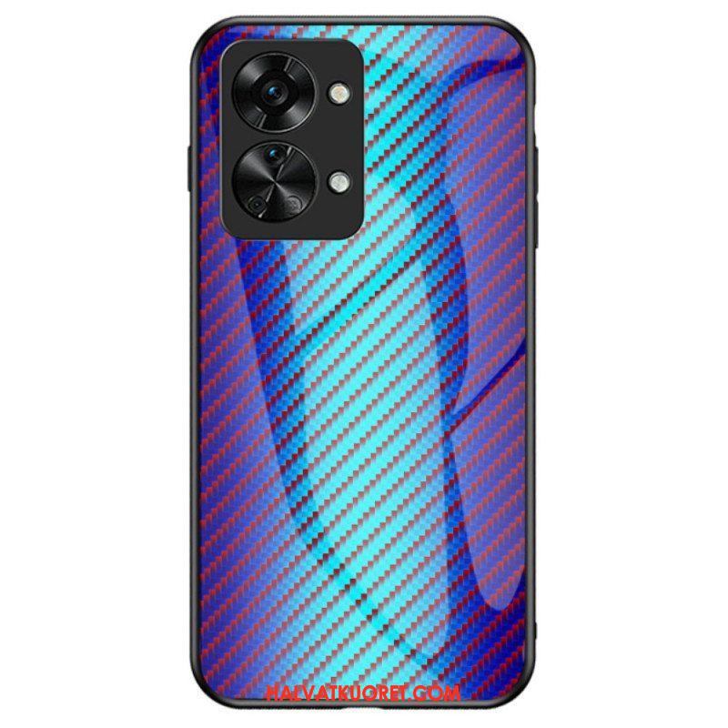 Kuori OnePlus Nord 2T 5G Karkaistua Hiilikuitulasia