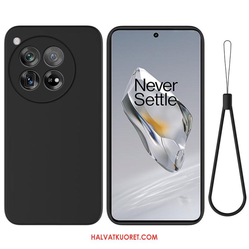 Kuori Oneplus 12 5g Nestemäinen Silikonihihna