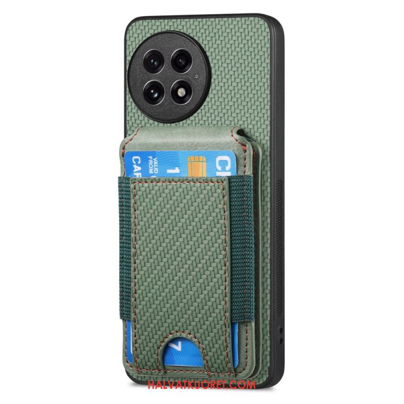 Kuori Oneplus 13 Hiilikuituinen Korttikotelo Ja Teline