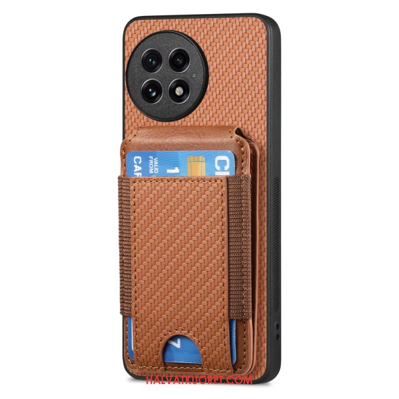 Kuori Oneplus 13 Hiilikuituinen Korttikotelo Ja Teline