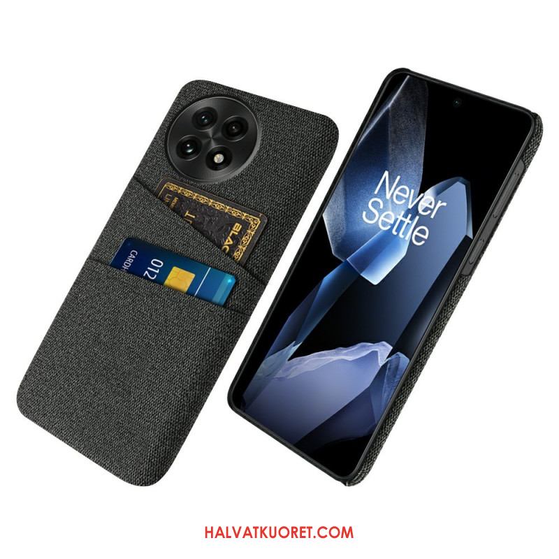 Kuori Oneplus 13 Kangaskuvioinen Korttikotelo