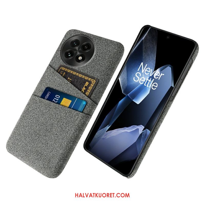 Kuori Oneplus 13 Kangaskuvioinen Korttikotelo