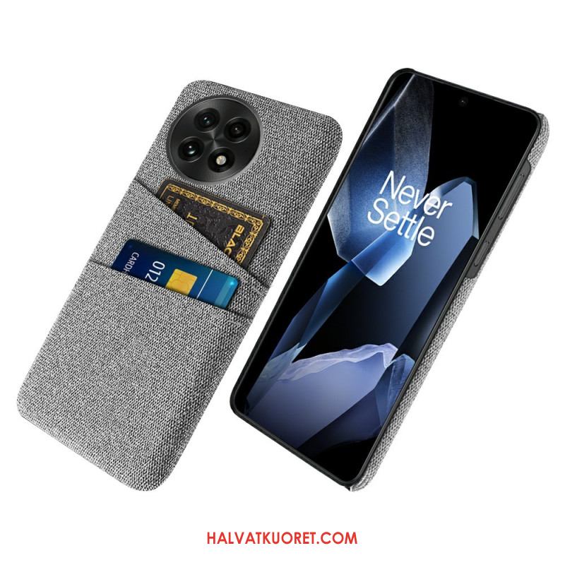 Kuori Oneplus 13 Kangaskuvioinen Korttikotelo