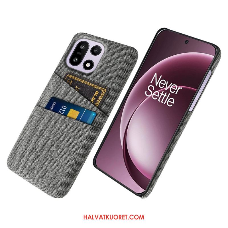Kuori Oneplus 15 Kangaskorttikotelo