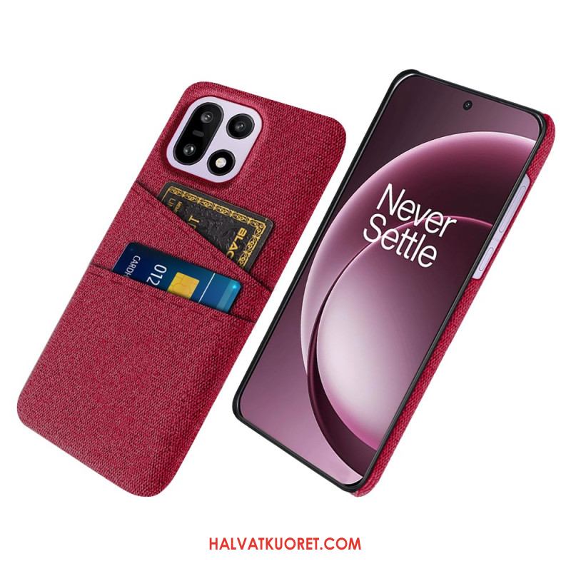 Kuori Oneplus 15 Kangaskorttikotelo