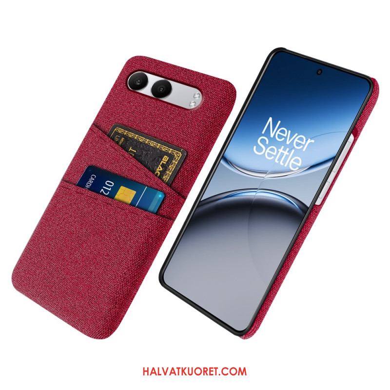 Kuori Oneplus Nord 4 Kangaskorttikotelo Suojakuori