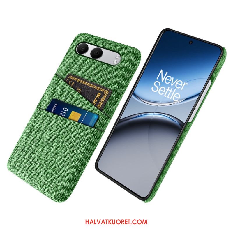 Kuori Oneplus Nord 4 Kangaskorttikotelo Suojakuori