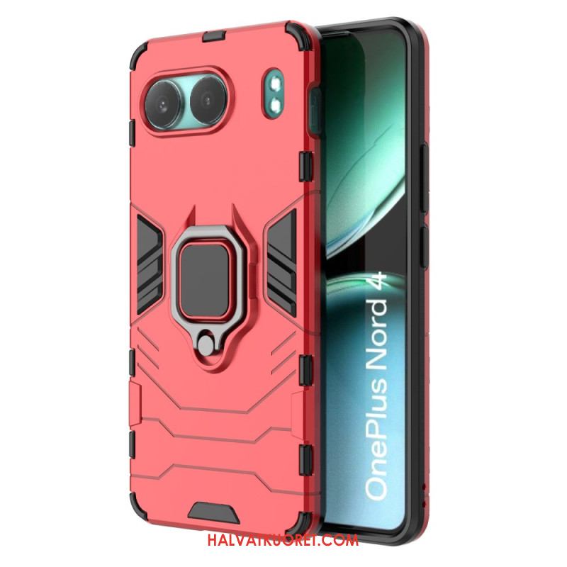 Kuori Oneplus Nord 4 Kestävä Rengas Suojakuori