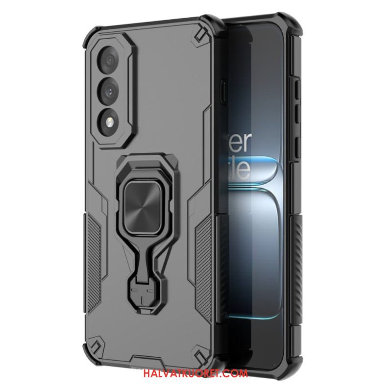 Kuori Oneplus Nord 5 Erittäin Kestävä Pyörivällä Jalustalla Suojakuori