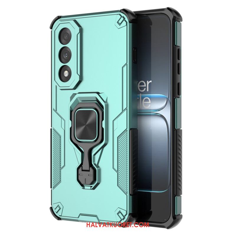 Kuori Oneplus Nord 5 Erittäin Kestävä Pyörivällä Jalustalla Suojakuori