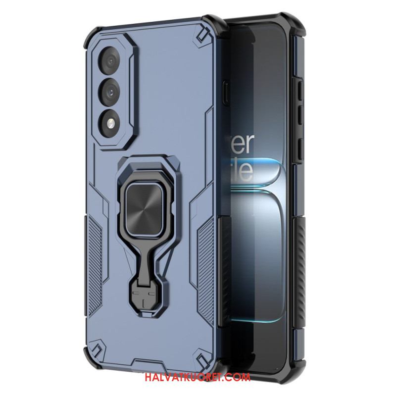 Kuori Oneplus Nord 5 Erittäin Kestävä Pyörivällä Jalustalla Suojakuori