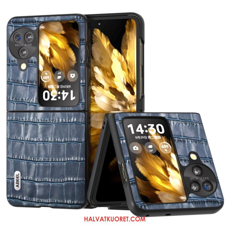 Kuori Oppo Find N3 Flip Krokotiiliefekti Abeel
