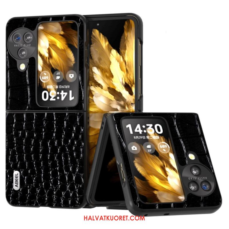 Kuori Oppo Find N3 Flip Krokotiilin Rakenne