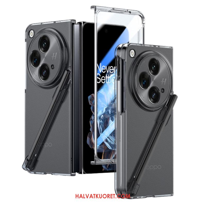 Kuori Oppo Find N3 Karkaistusta Lasista Valmistettu Näytönsuoja Ja Kynä Suojakuori