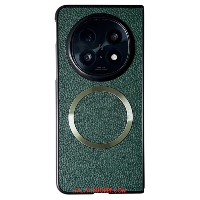 Kuori Oppo Find N5 Magsafe-yhteensopiva Keinonahka Suojakuori