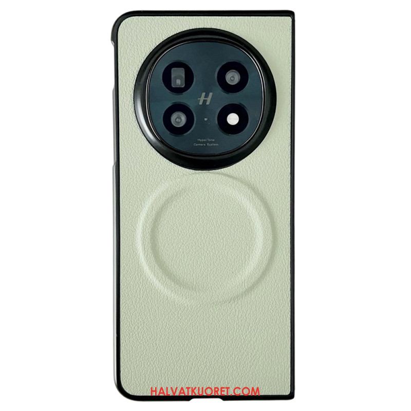 Kuori Oppo Find N5 Magsafe-yhteensopiva Nahkajäljitelmä Suojakuori