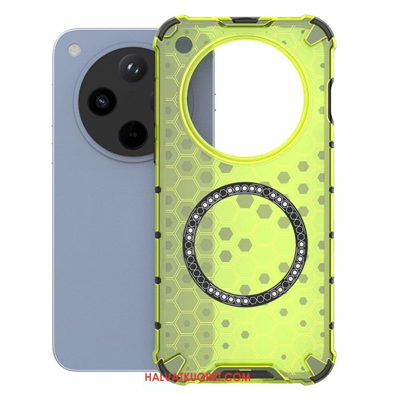 Kuori Oppo Find X8 Magsafe-yhteensopiva Hunajakenno Suojakuori