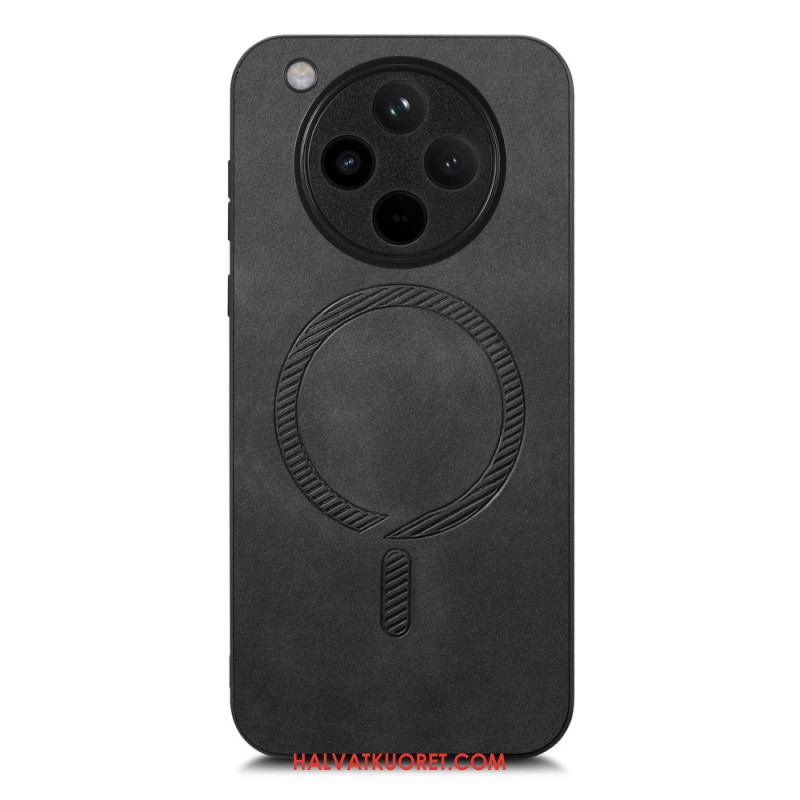 Kuori Oppo Find X8 Magsafe-yhteensopiva Nahkaefekti