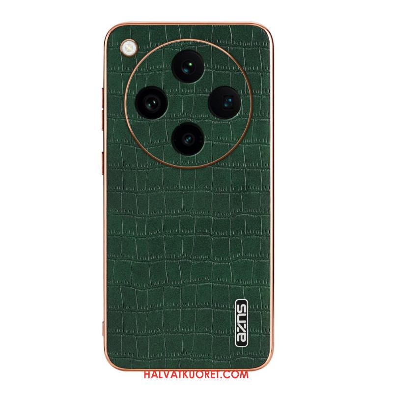 Kuori Oppo Find X8 Pro Krokotiilikuvioinen Azns