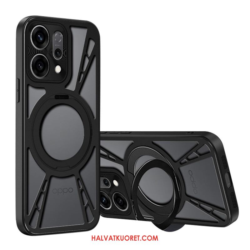 Kuori Oppo Find X9 5g Pyörivä Magneettinen Kiinnike Ja Lämmönpoisto Suojakuori