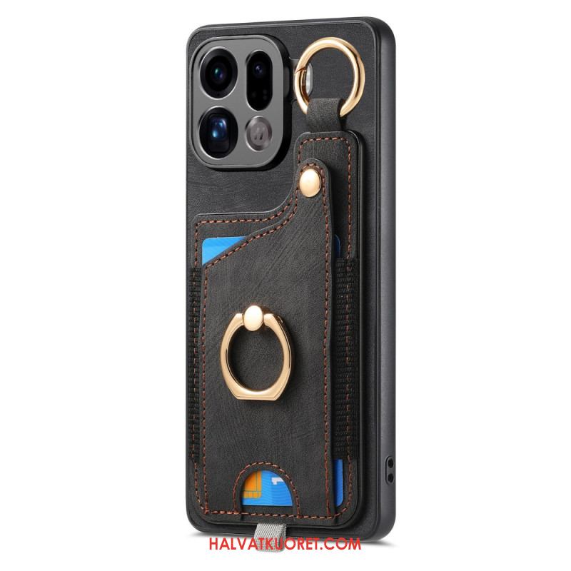 Kuori Oppo Find X9 Pro 5g Korttikotelo Ja Sormuskotelo Suojakuori