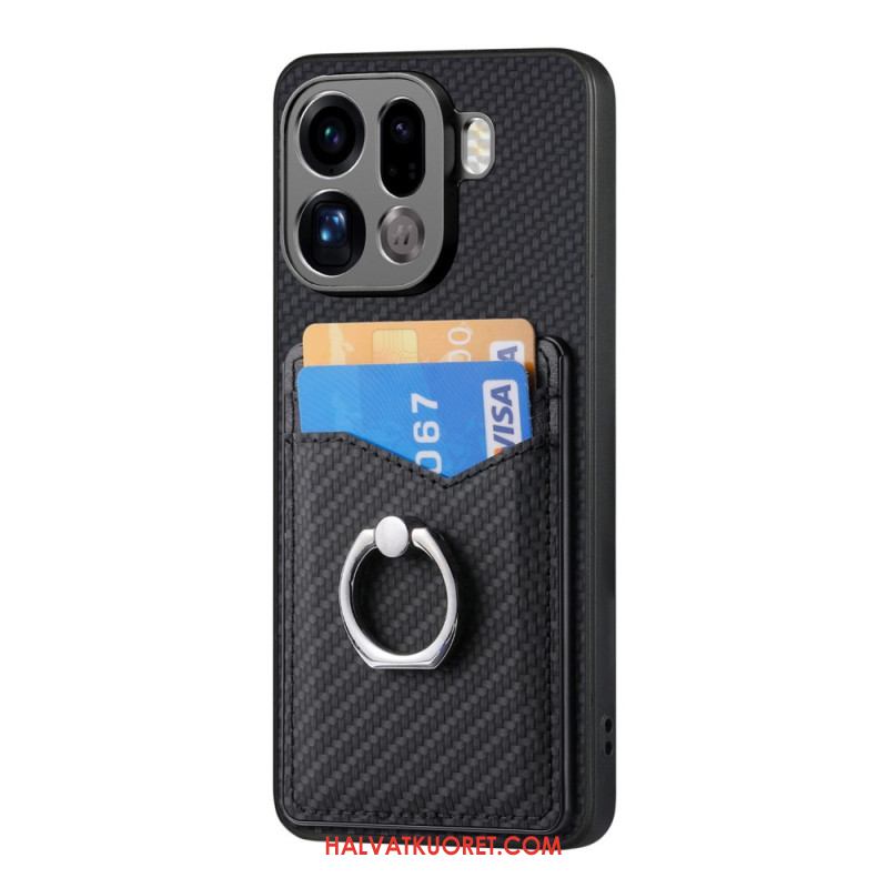 Kuori Oppo Find X9 Pro 5g Sormuskotelo Ja Korttikotelo Suojakuori