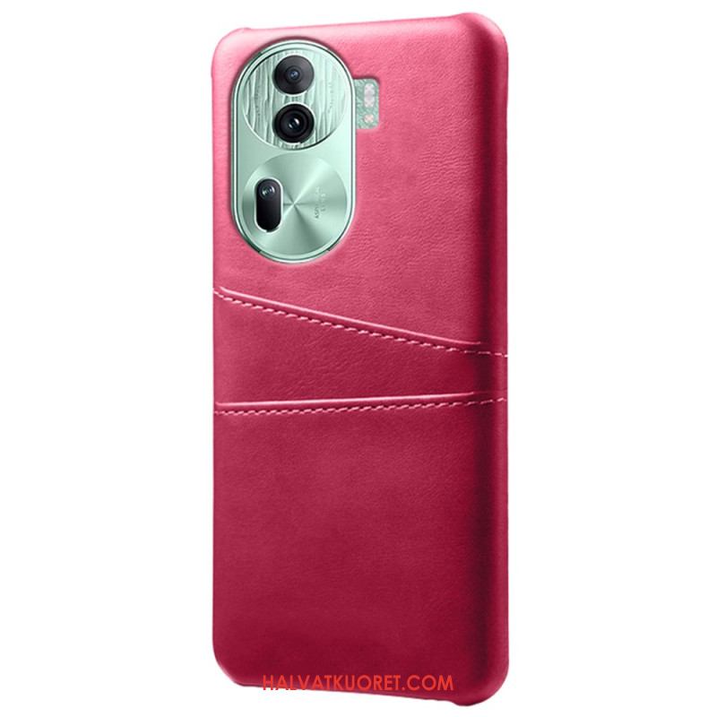 Kuori Oppo Reno 11 Pro 5g Nahkainen Tehostekorttikotelo