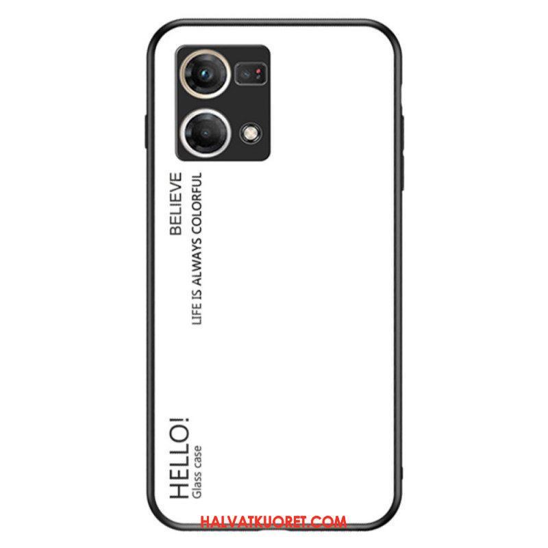 Kuori Oppo Reno 7 Karkaistu Lasi Hello