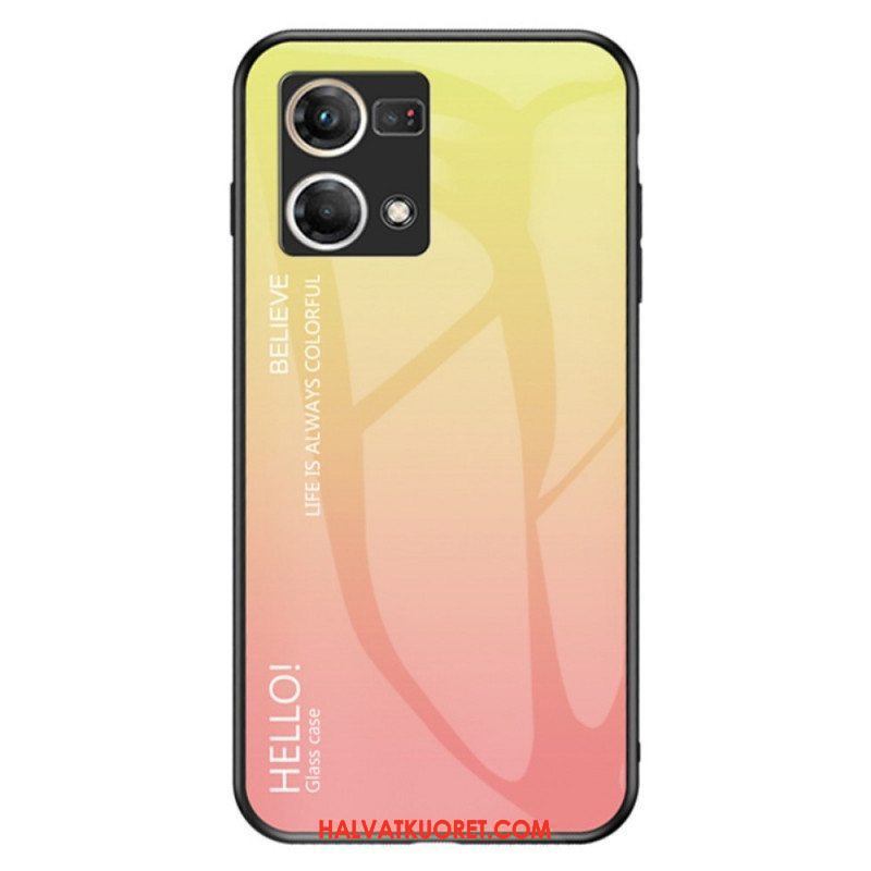 Kuori Oppo Reno 7 Karkaistu Lasi Hello