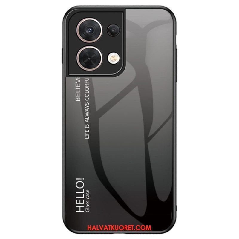 Kuori Oppo Reno 8 Karkaistu Lasi Hello