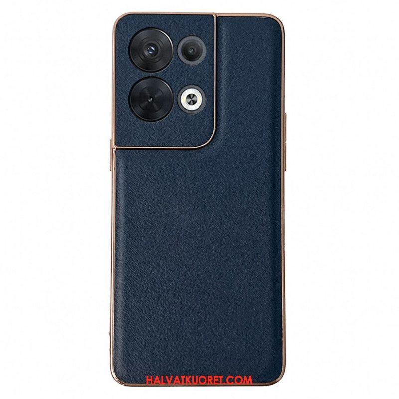 Kuori Oppo Reno 8 Pro Aito Premium-nahka