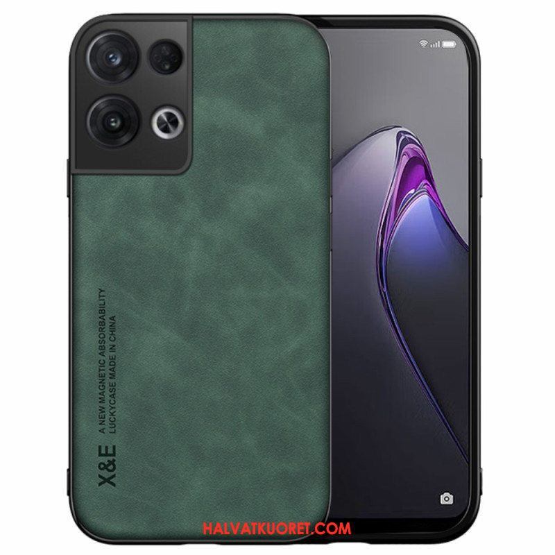 Kuori Oppo Reno 8 X&e-nahkaefekti