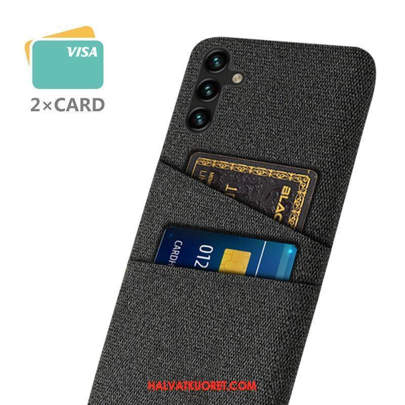 Kuori Samsung Galaxy A14 / A14 5G Korttipidikkeen Kangas