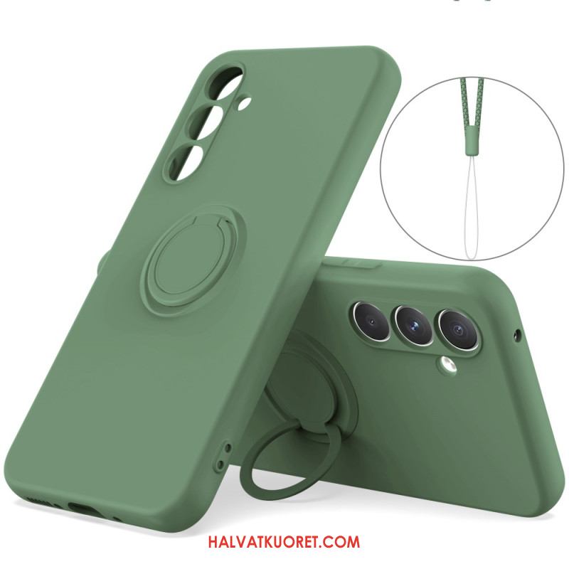 Kuori Samsung Galaxy A17 4g / 5g Silikoni Sormustelineellä