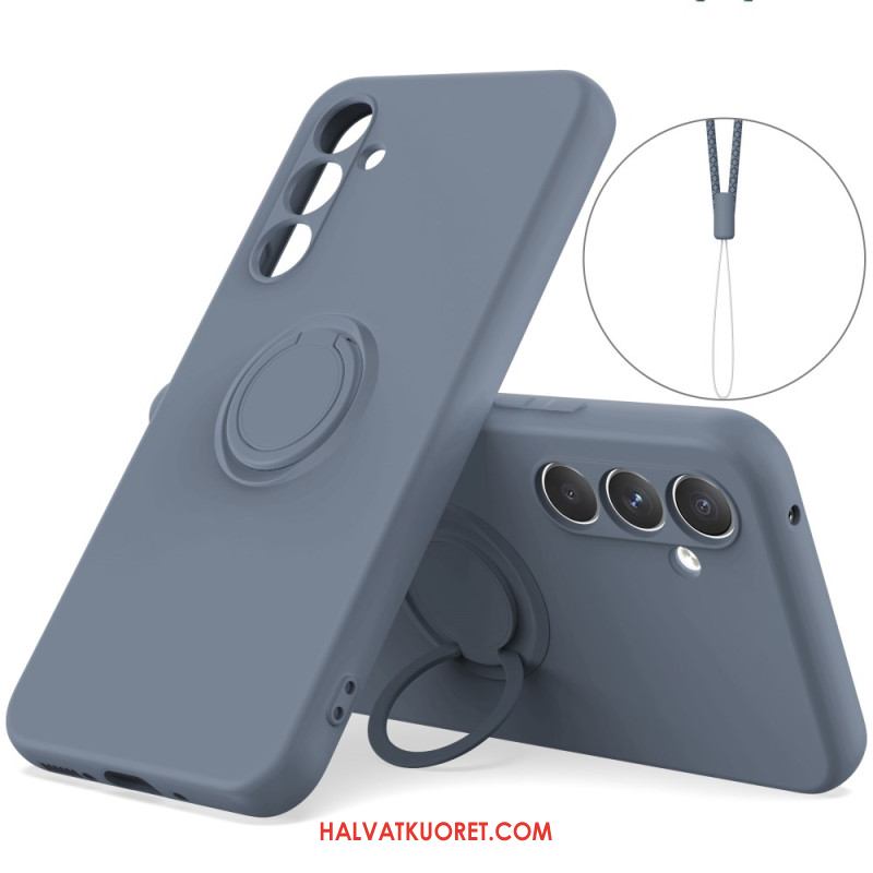 Kuori Samsung Galaxy A17 4g / 5g Silikoni Sormustelineellä