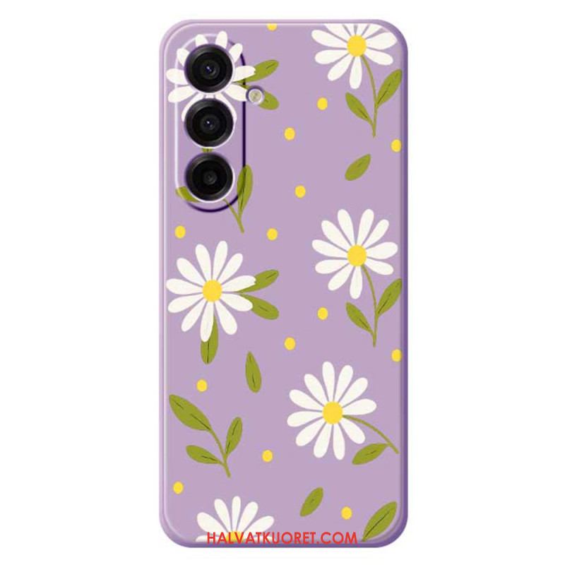 Kuori Samsung Galaxy A17 4g / 5g Valkoiset Kukat