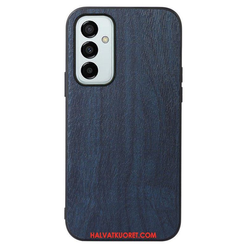 Kuori Samsung Galaxy M23 5G Faux Leather Wood Effect