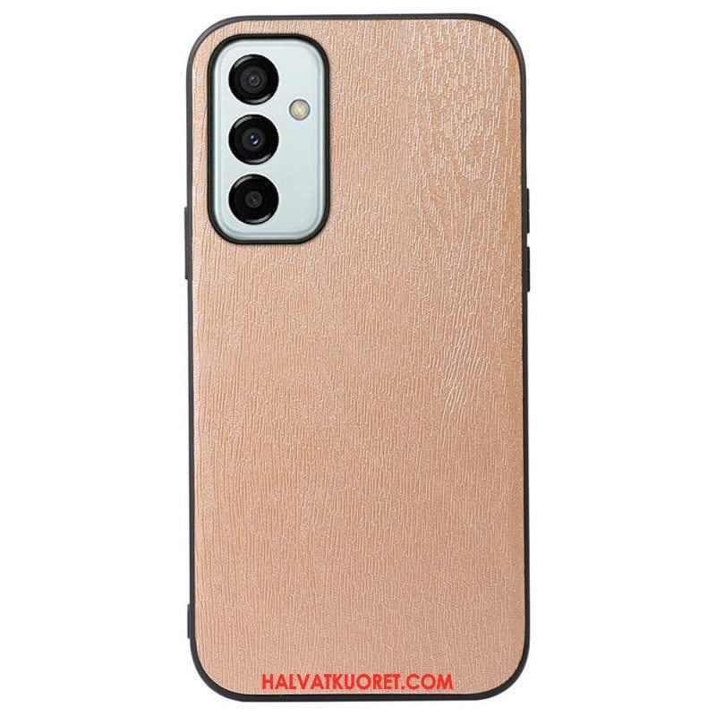 Kuori Samsung Galaxy M23 5G Faux Leather Wood Effect