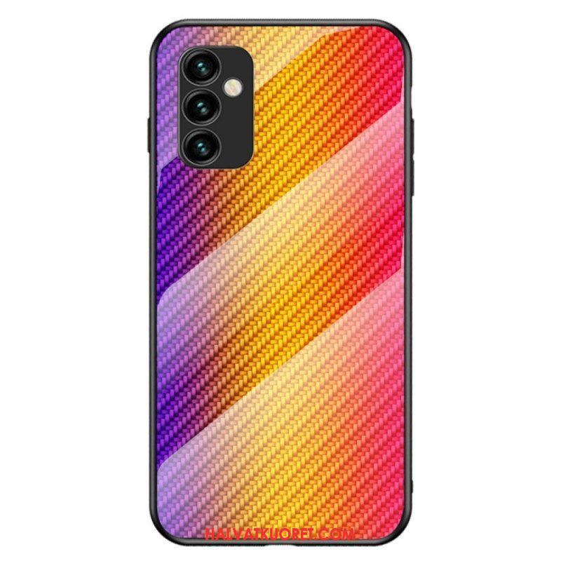 Kuori Samsung Galaxy M23 5G Karkaistua Hiilikuitulasia